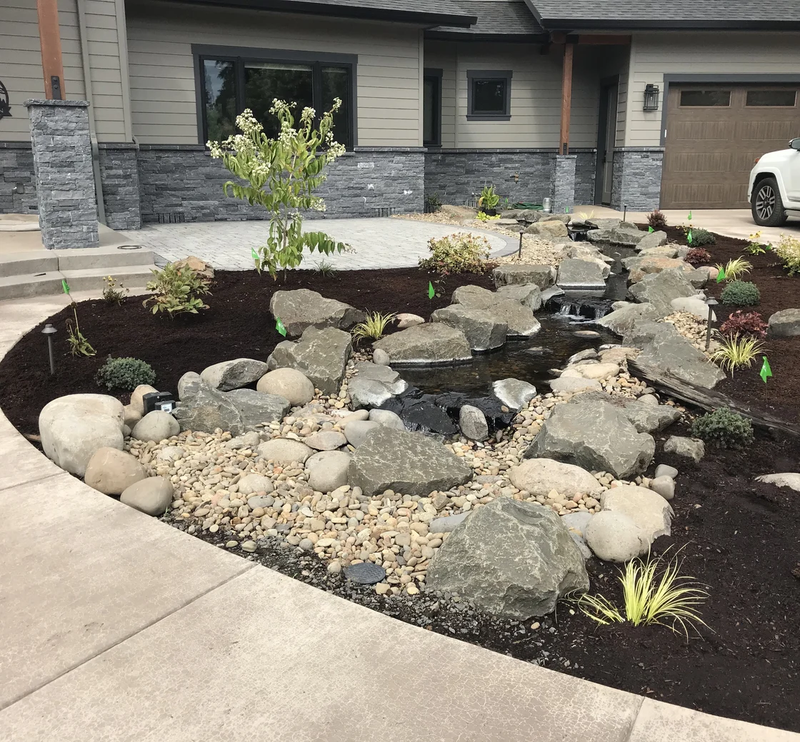Eugene Oregon Custom Water Features - A&K Landscaping